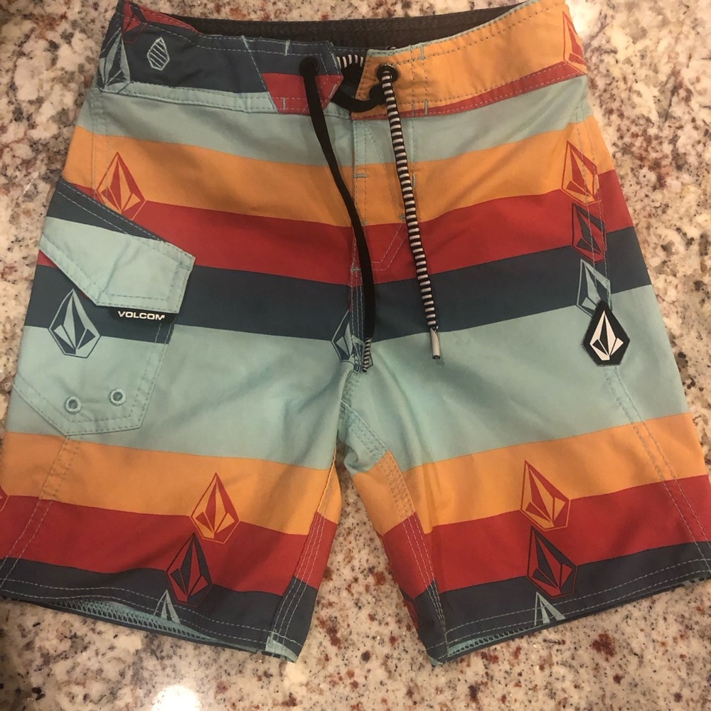 Volcom boys swim trunks